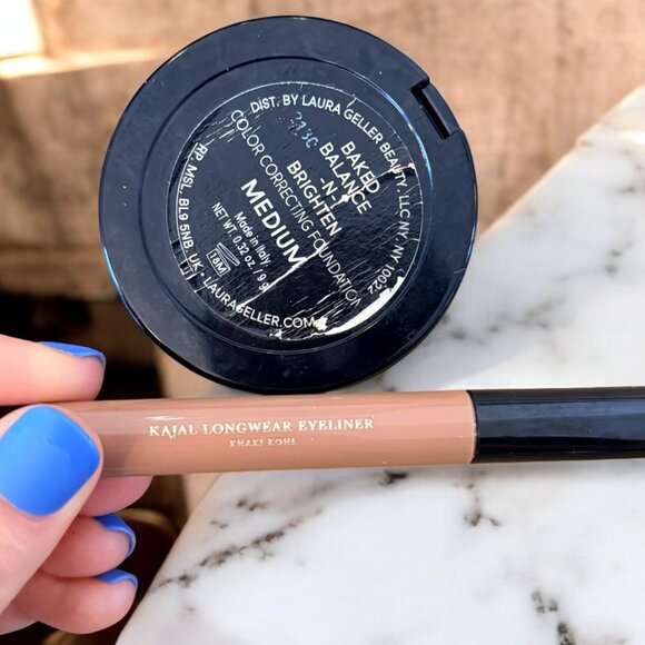 Laura Geller New Beauty Bundle Brush Eyeliner Balance N Brighten Foundation - Picture 3 of 7